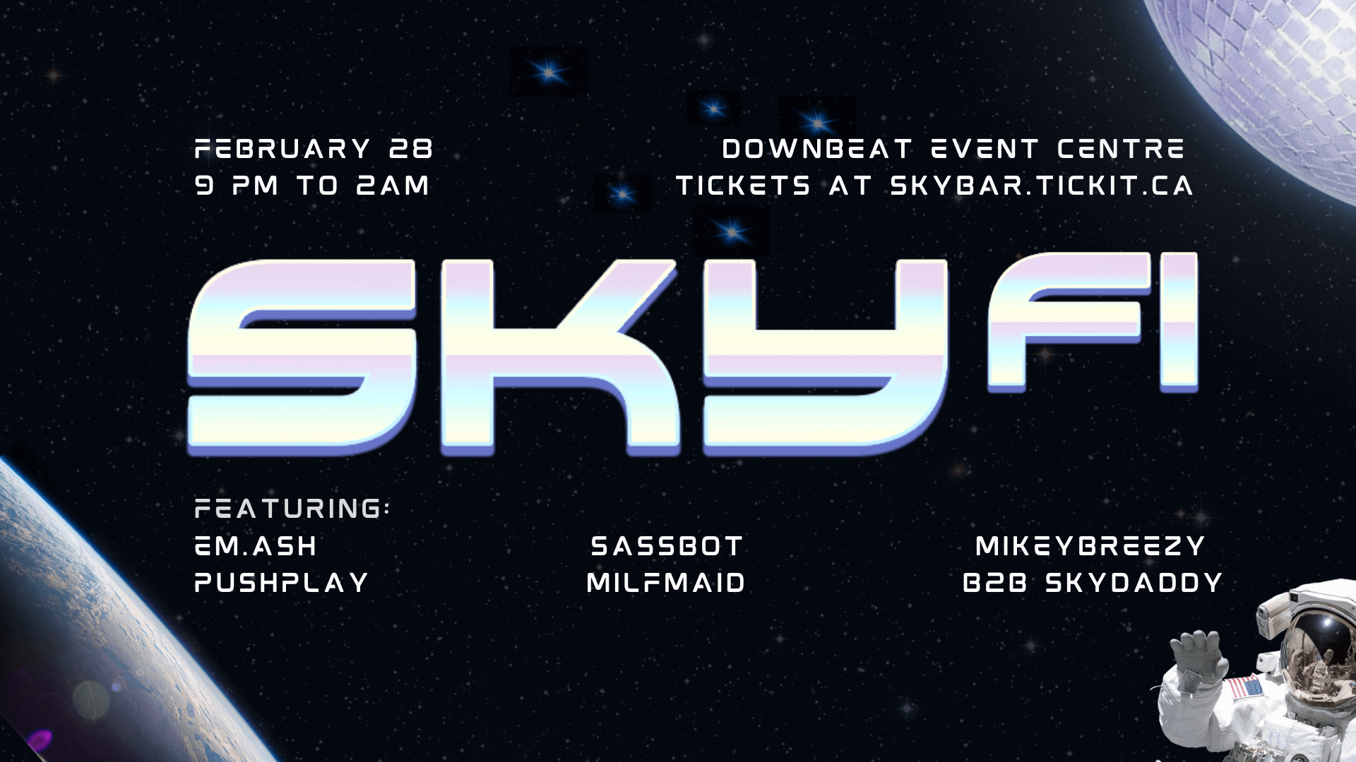 Sky-Fi: An out-of-this-world fundraiser for Skybar
